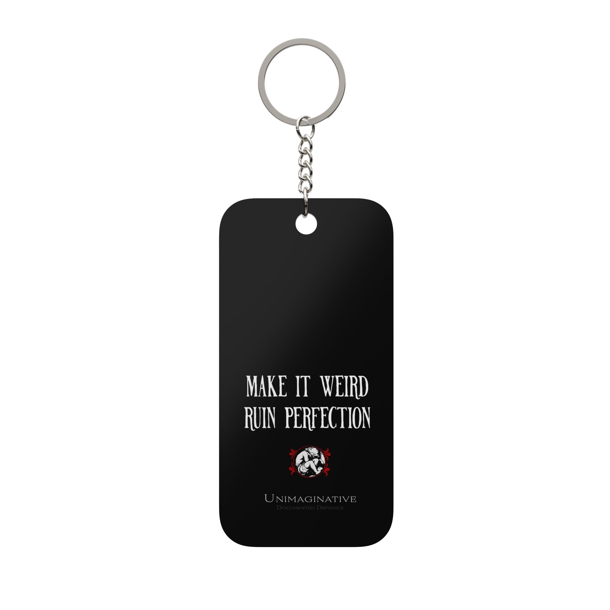 Professionally Unemployable acrylic keychain charm from Unimaginative