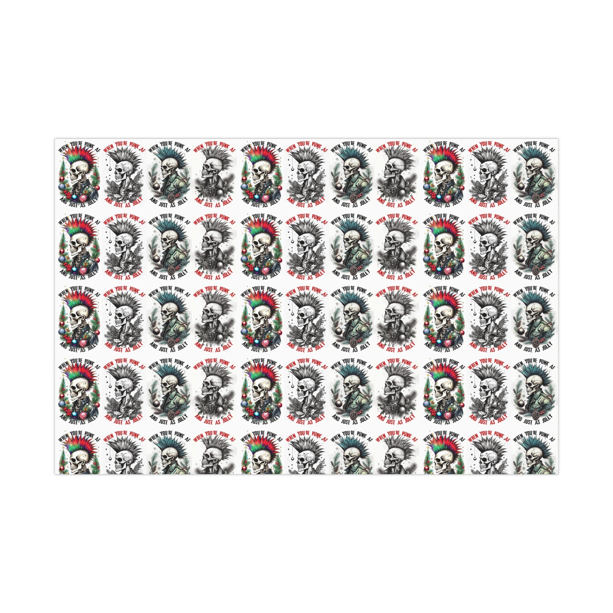 Punk AF Gift Wrap Papers