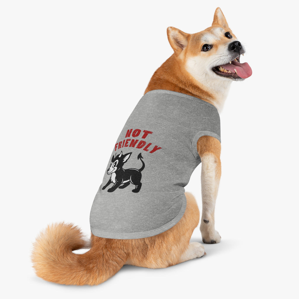 Pet Tank Top “Not Friendly”