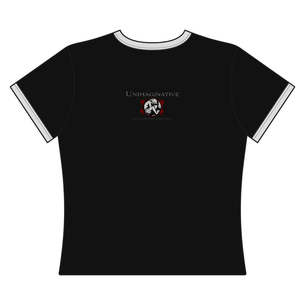 Art Slut Women's Ringer Tee – Edgy Graphic Artist Shirt
