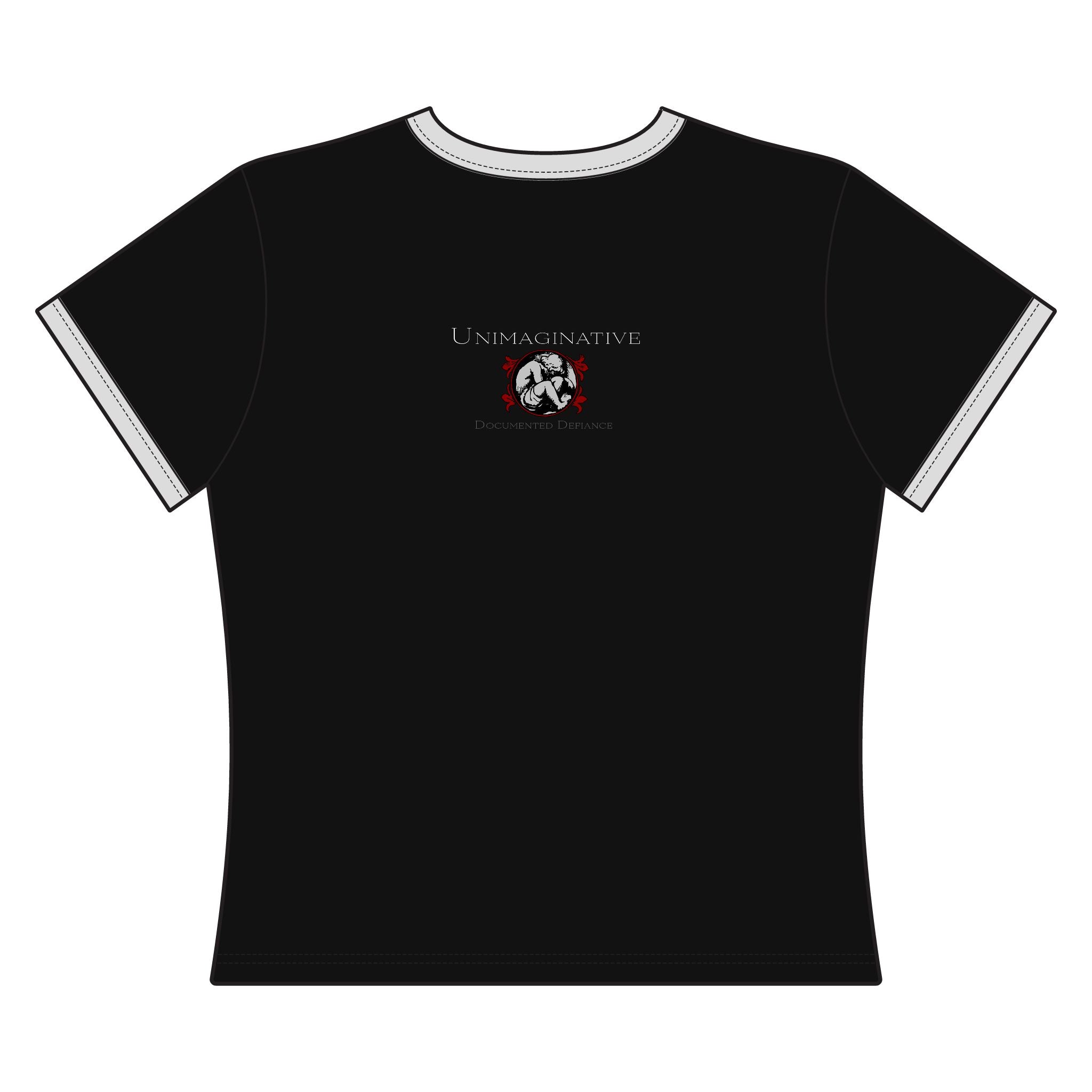 Art Slut Women's Ringer Tee – Edgy Graphic Artist Shirt
