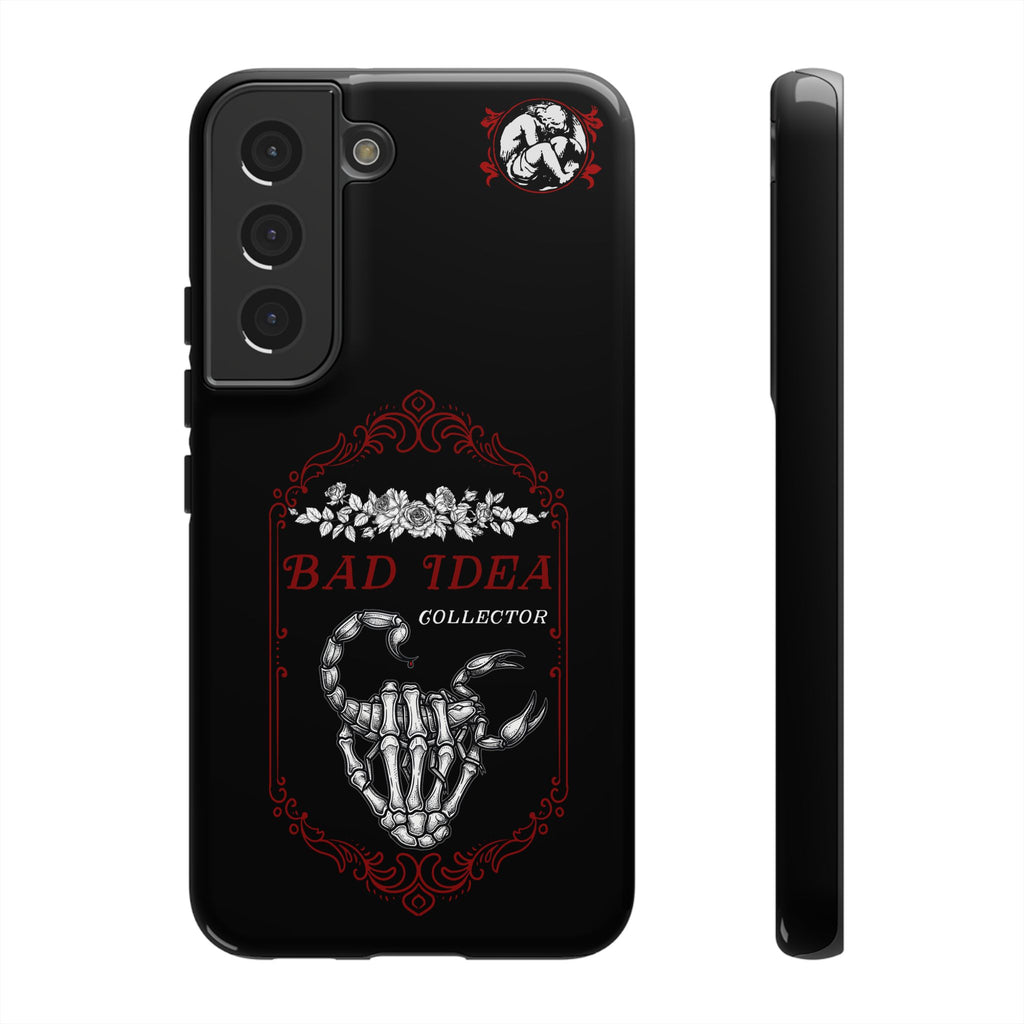 Phone Case — "Bad Idea Collector" Skeleton Heart Protective Case