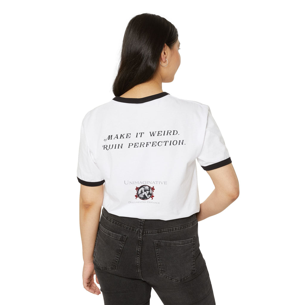Art Supply Hoarder Unisex Ringer T-Shirt