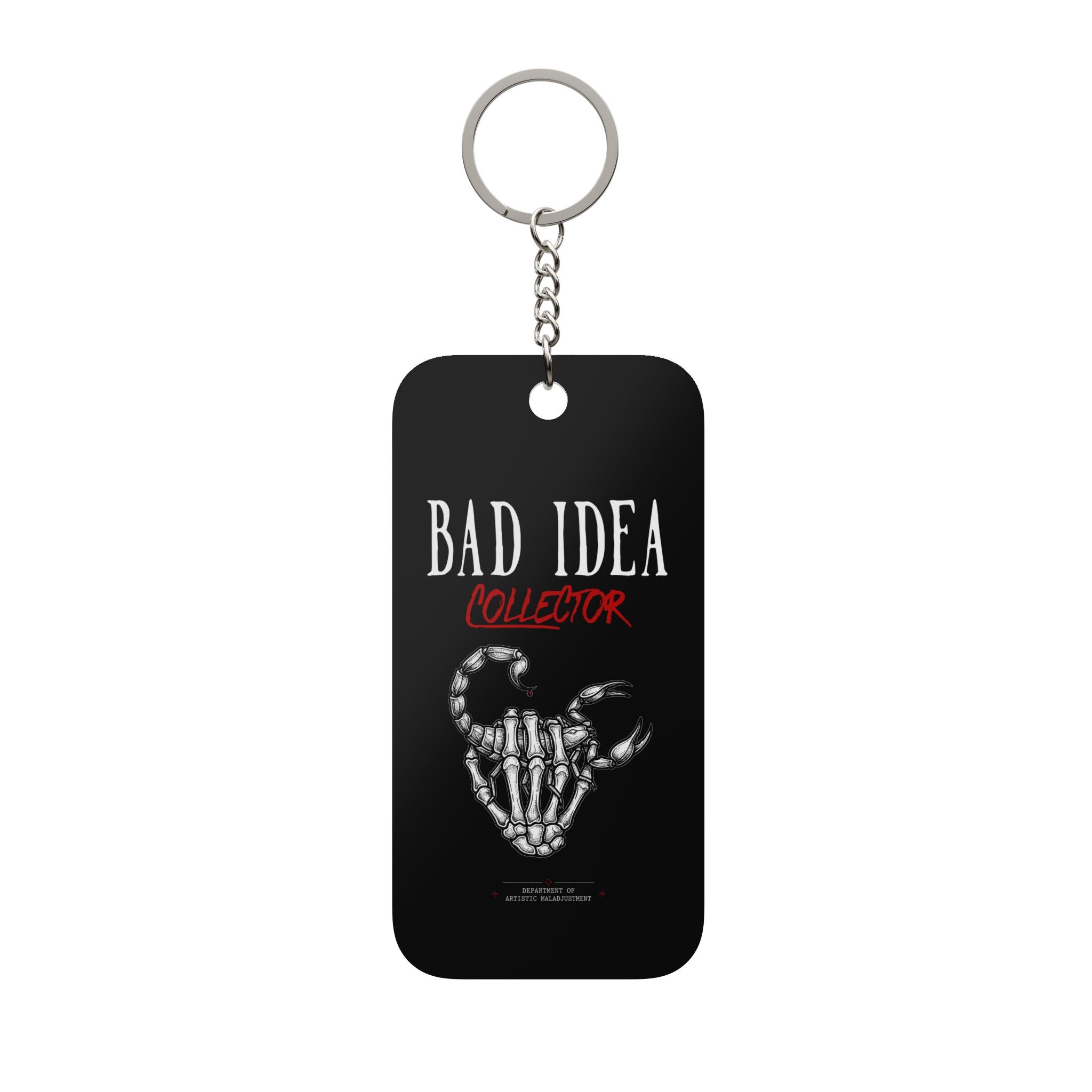 Bad Idea Collector acrylic keychain charm from Unimaginative