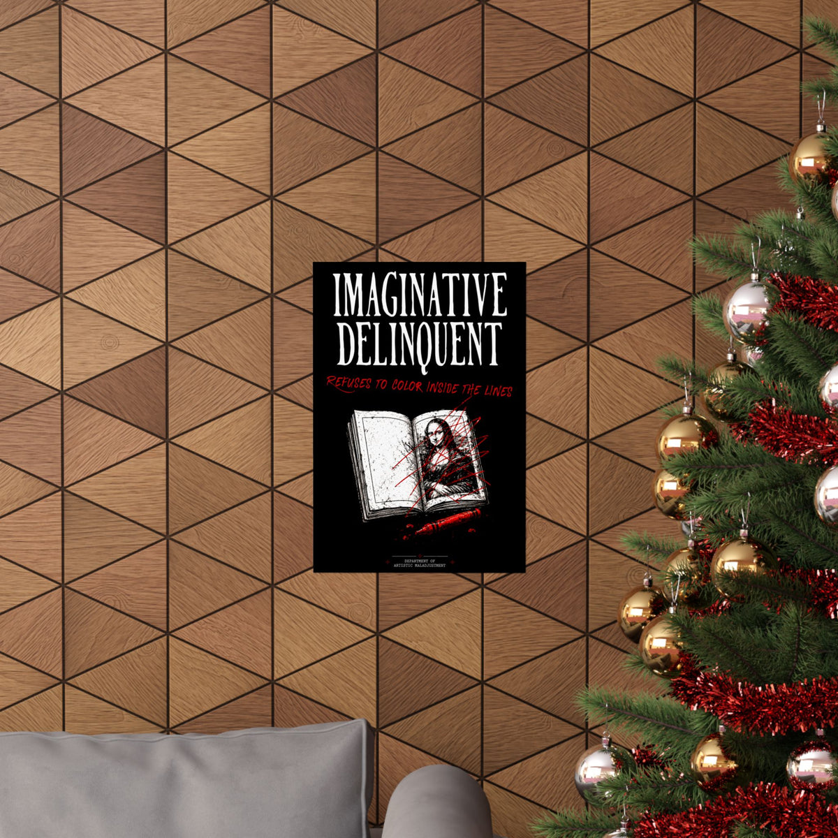 Imaginative Delinquent 13×19 matte poster from Unimaginative