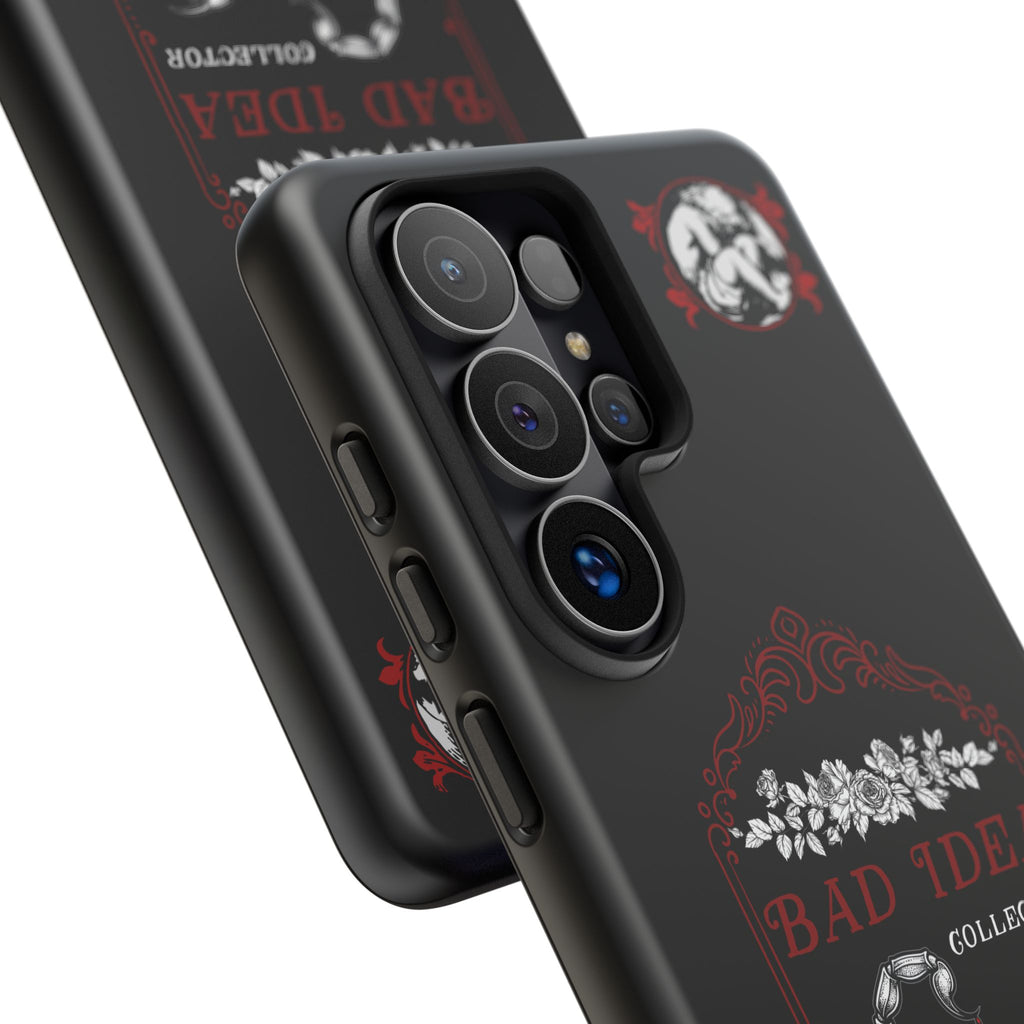 Phone Case — "Bad Idea Collector" Skeleton Heart Protective Case
