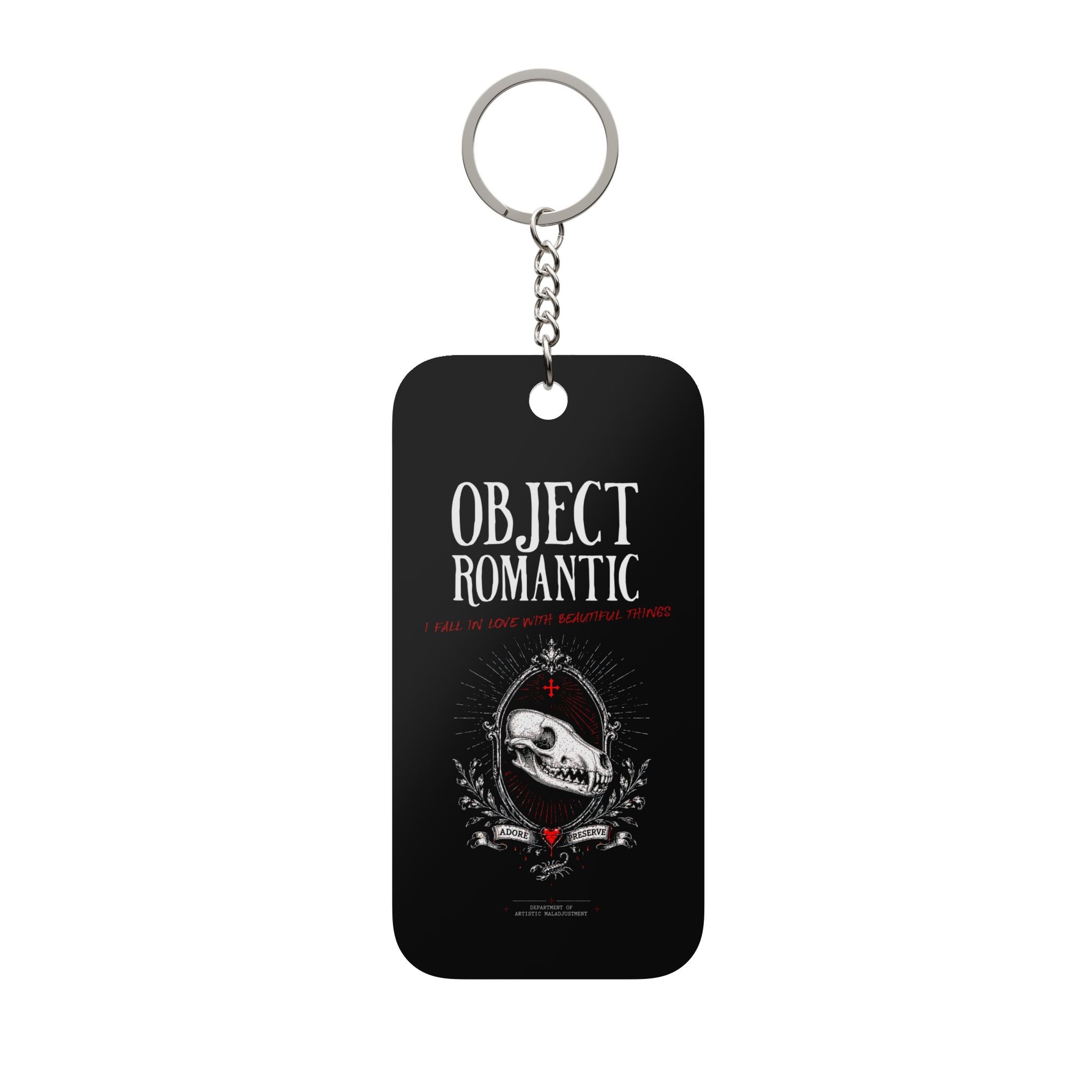 Object Romantic acrylic keychain charm from Unimaginative