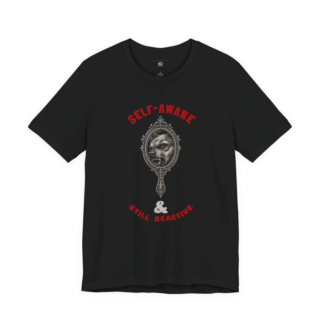 “Self-Aware” Unisex Jersey Short Sleeve Tee