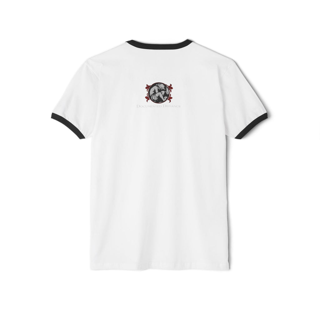 Professionally Unemployable Ringer T-Shirt — Funny Artist Quote Tee