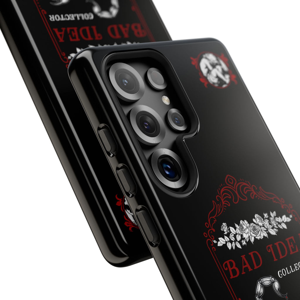 Phone Case — "Bad Idea Collector" Skeleton Heart Protective Case