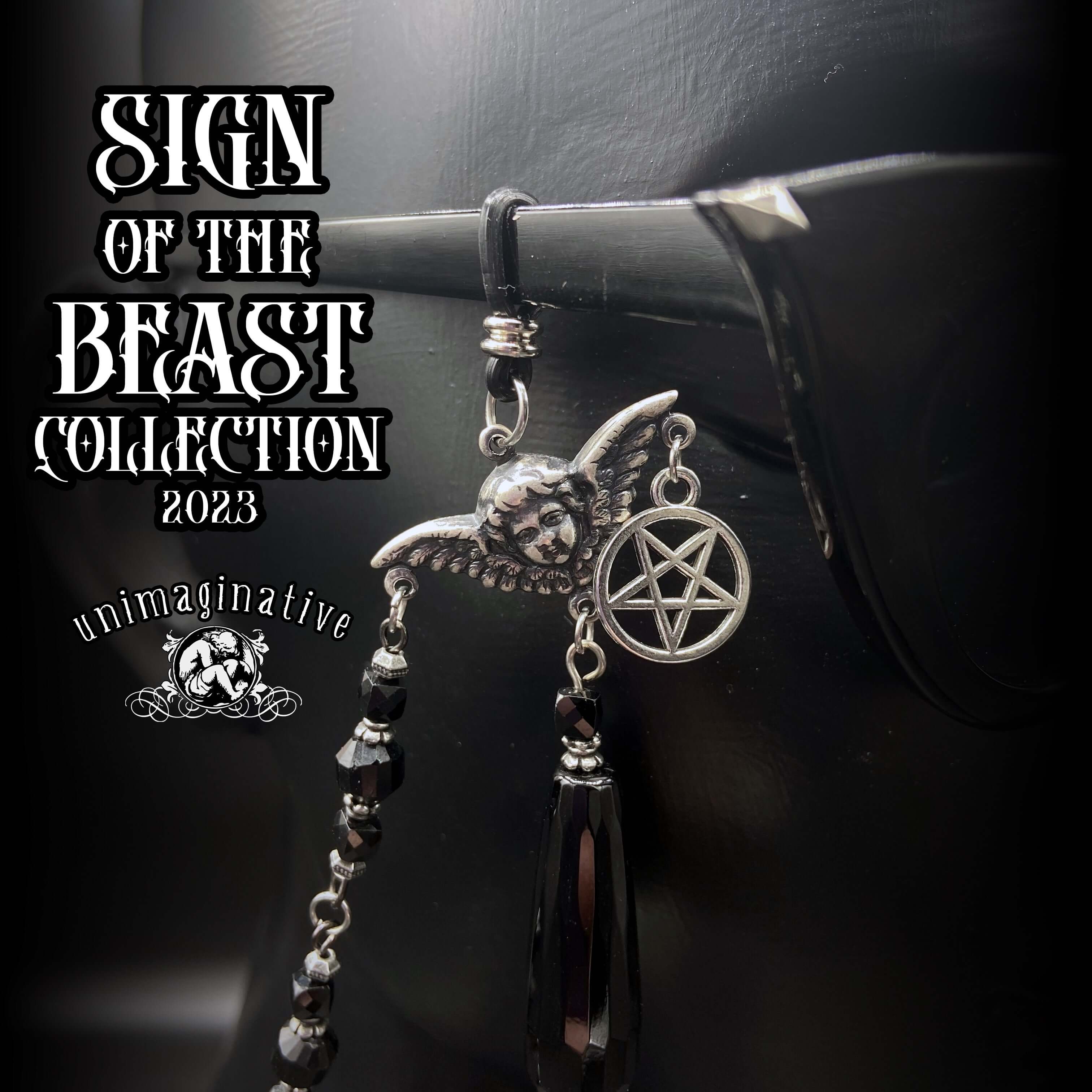 天使與惡魔眼鏡鏈