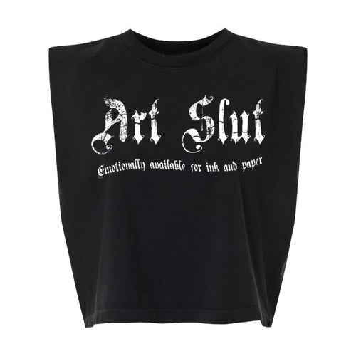 Art Slut muscle tee, featured product image