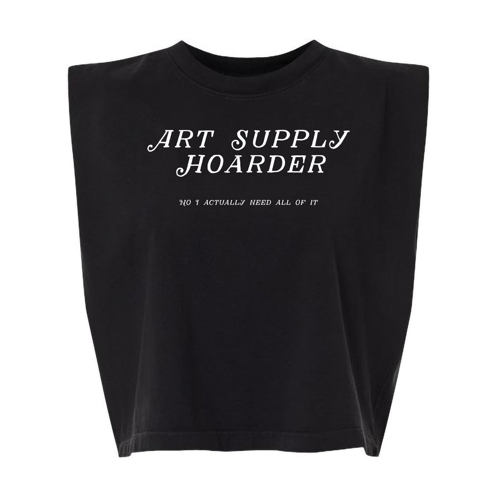 Art Supply Hoarder muscle tee, featured product image