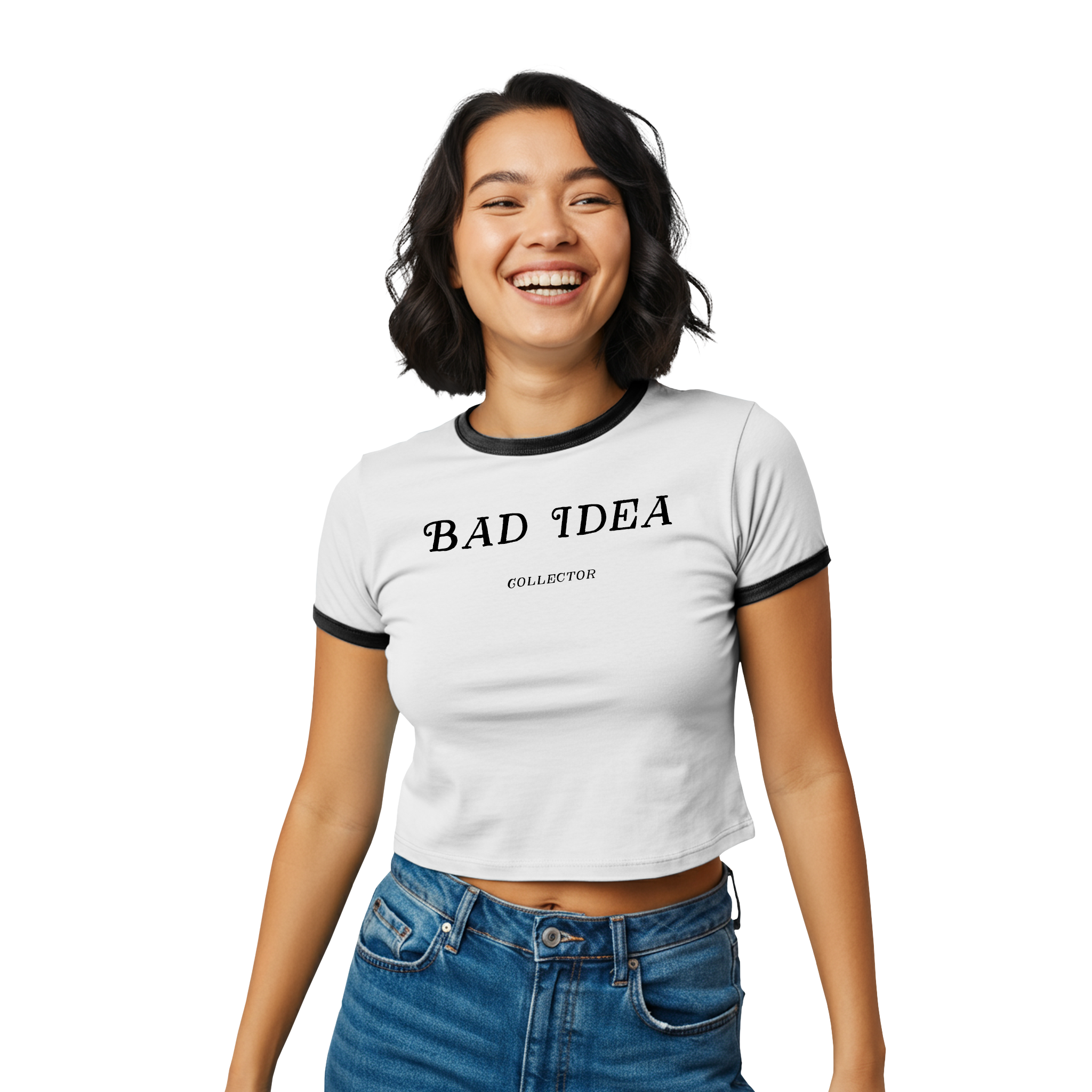 "Bad Idea Collector" Ringer Tee