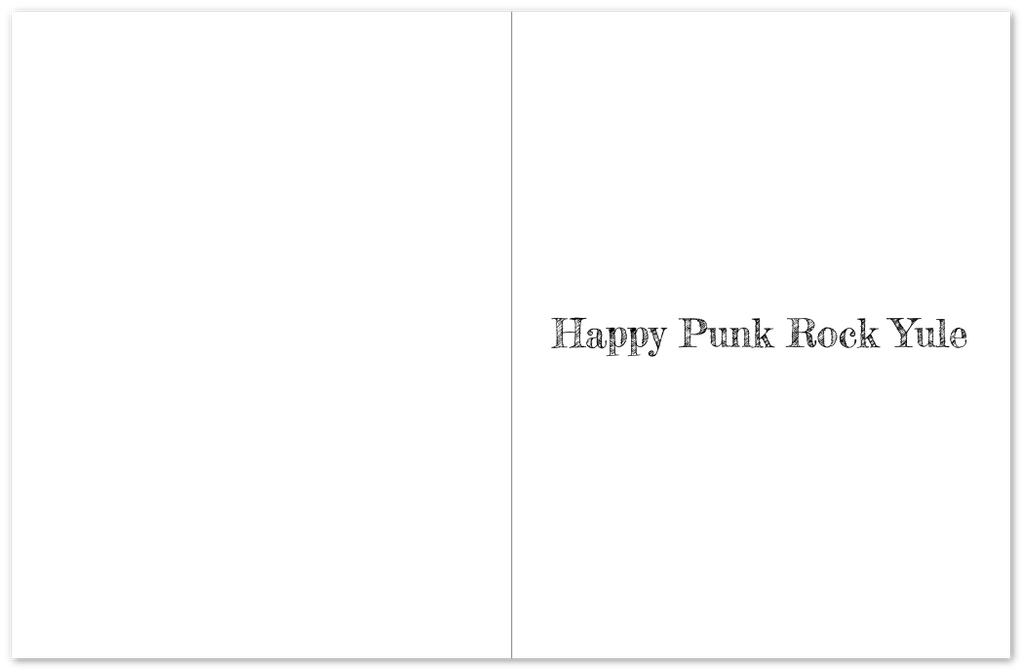 DEAD INSIDE BUT FESTIVE AF Christmas Cards Pack of 10 Greeting Cards (US & CA)