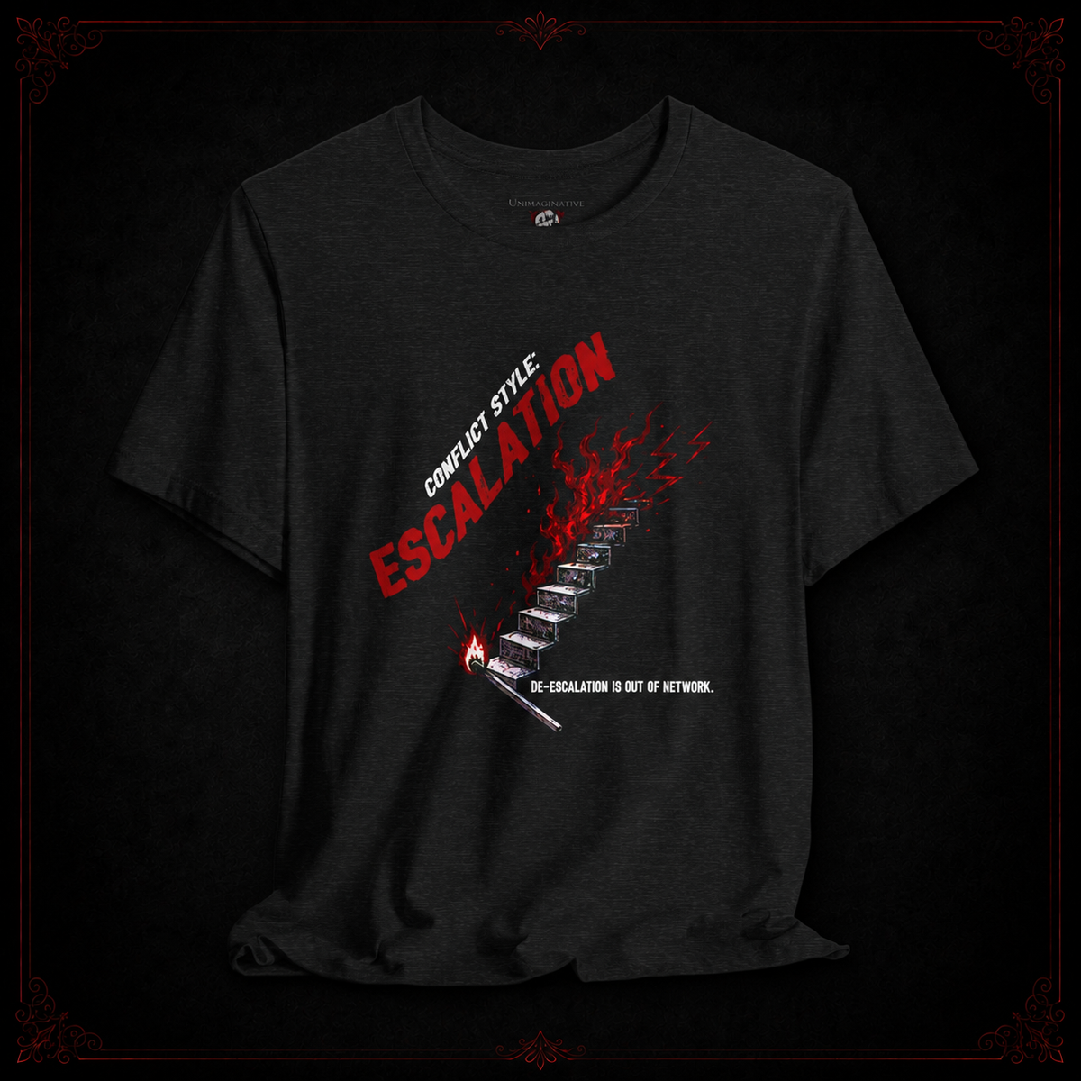 Conflict Style: Escalation Unisex T-Shirt