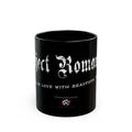 Object Romantic black coffee mug, featured product image