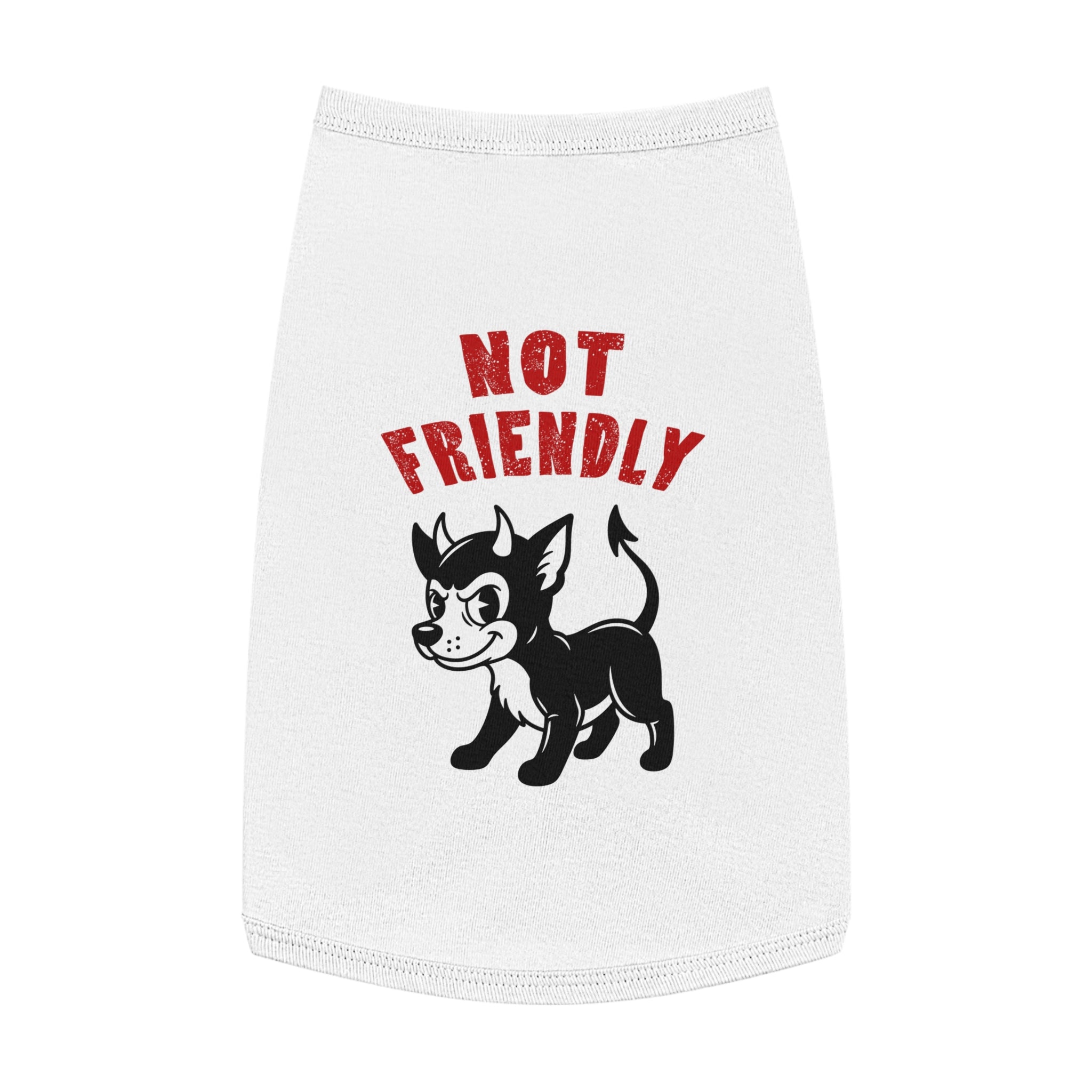 Pet Tank Top “Not Friendly”