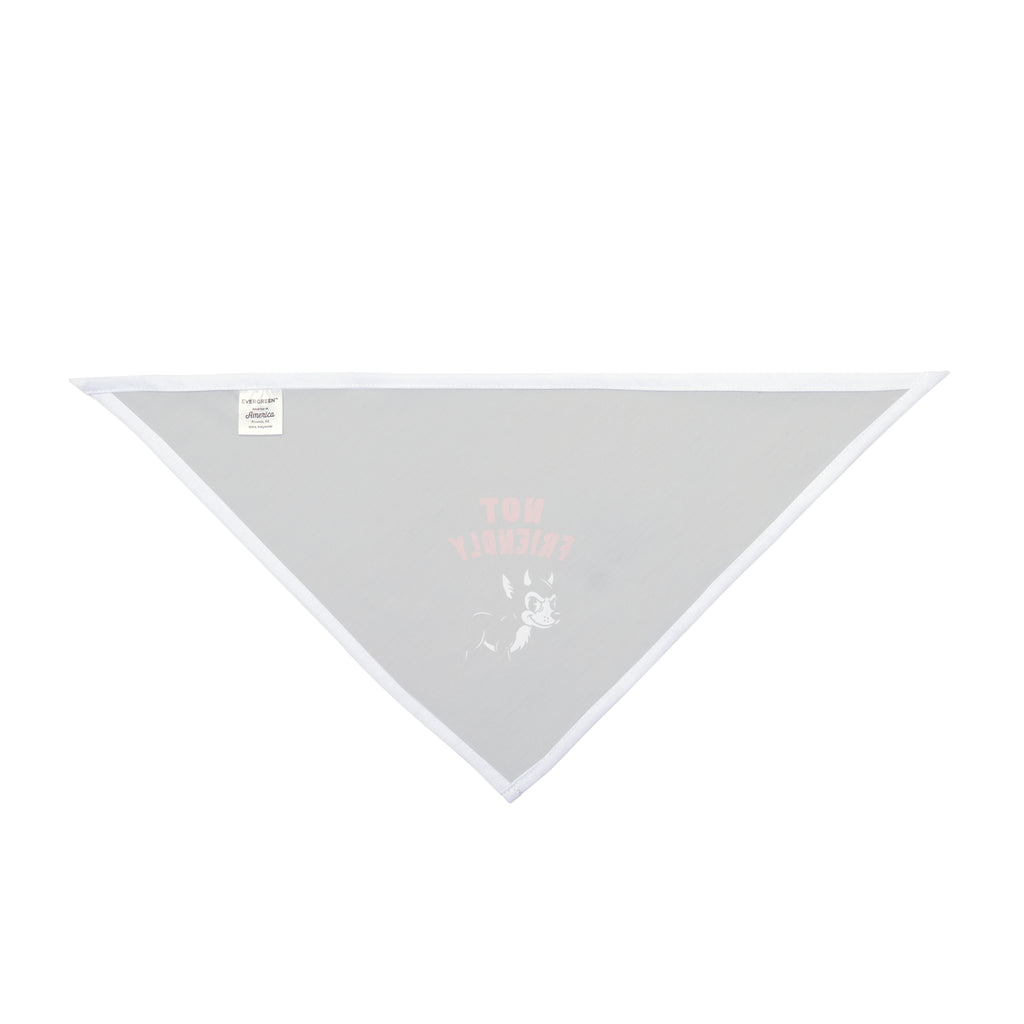 “Not Friendly” Pet Bandana