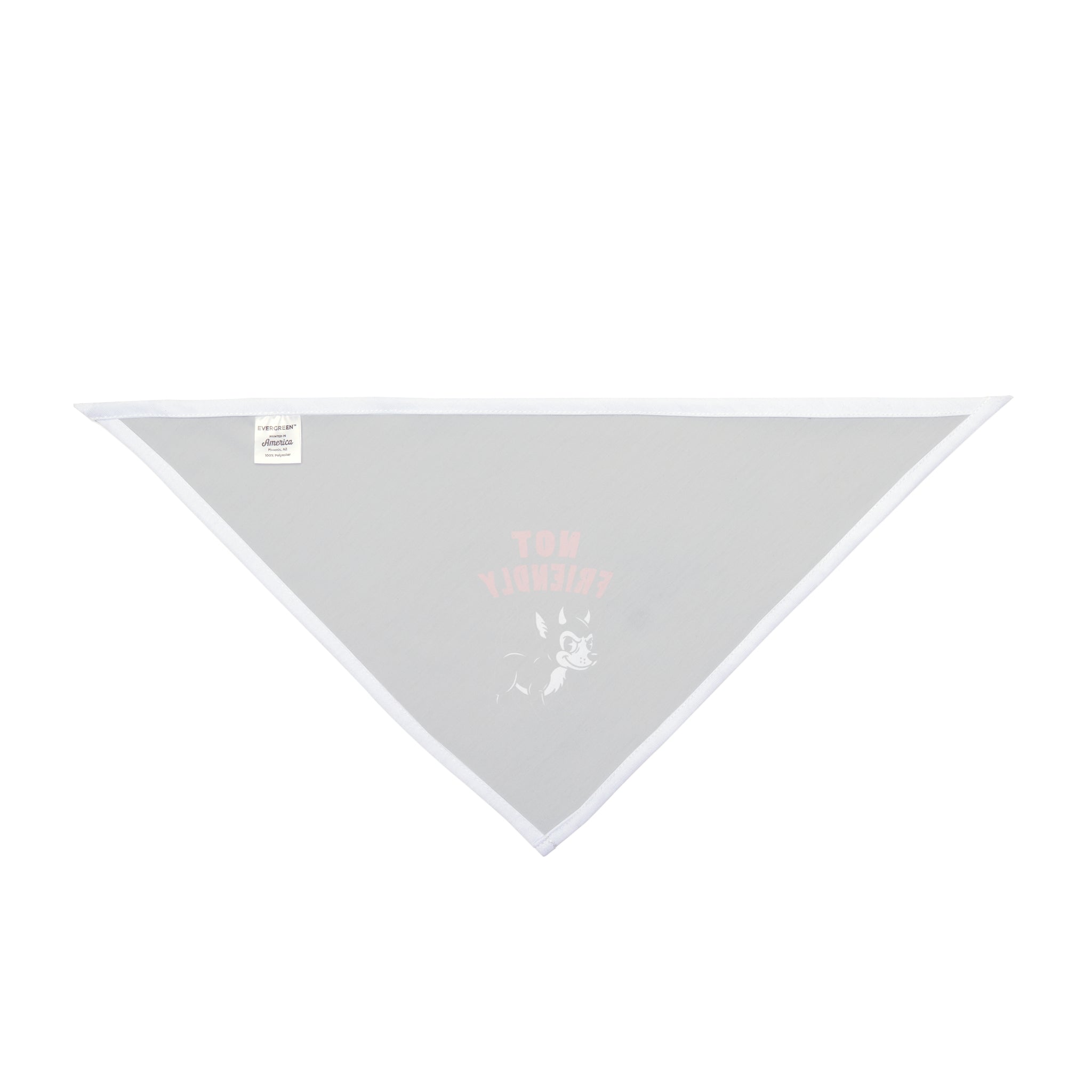 “Not Friendly” Pet Bandana