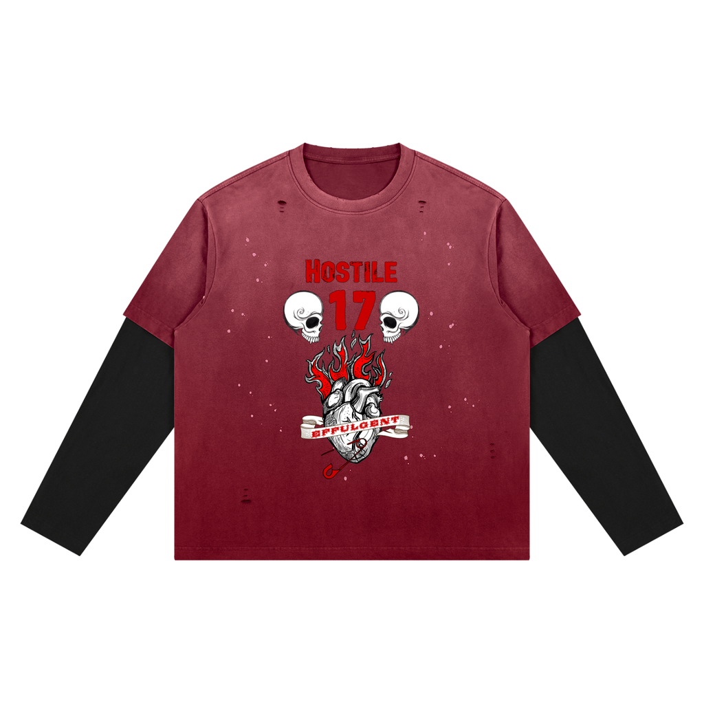 Additional product image of Unimaginative Spike Effulgent vintage-wash long-sleeve tee