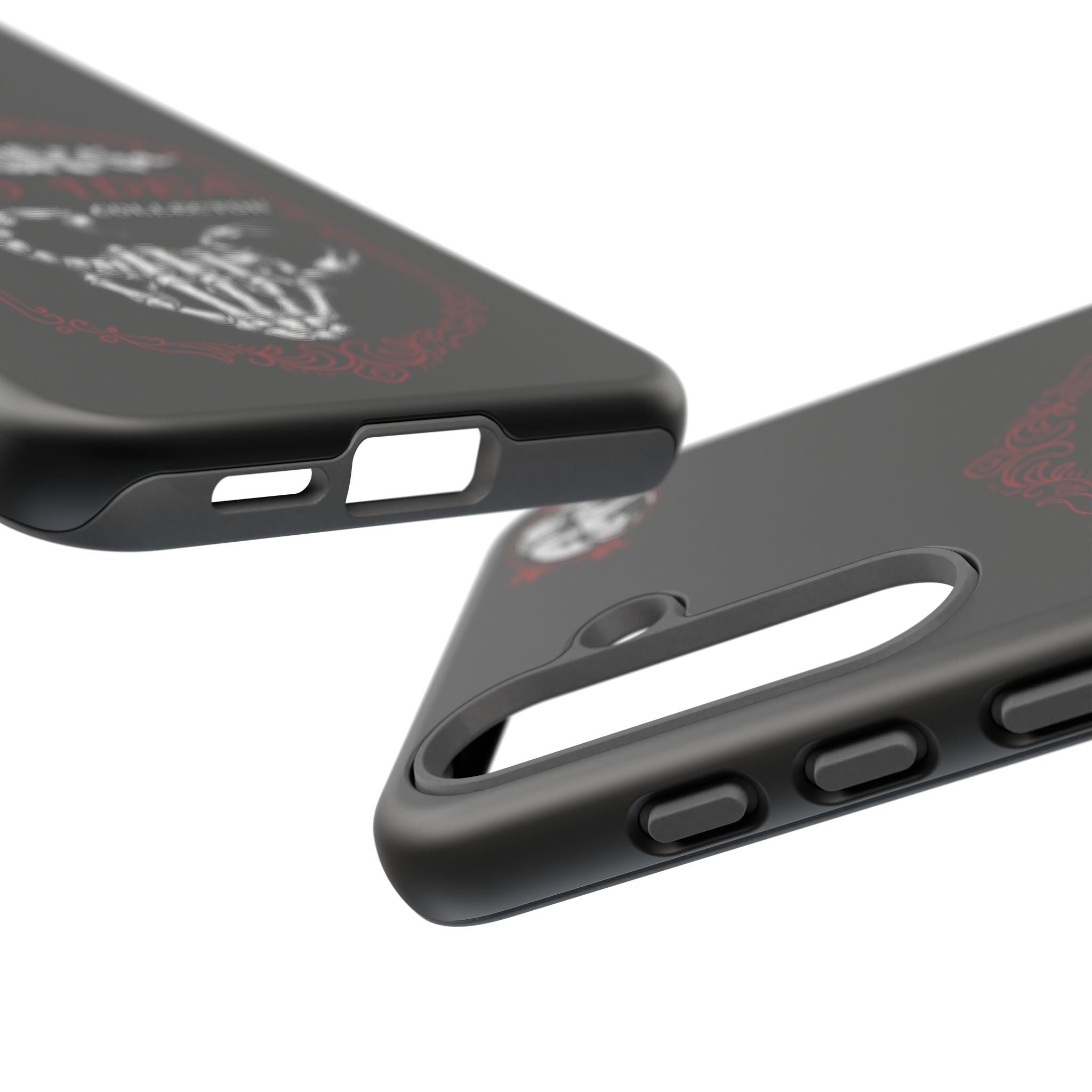 Phone Case — "Bad Idea Collector" Skeleton Heart Protective Case