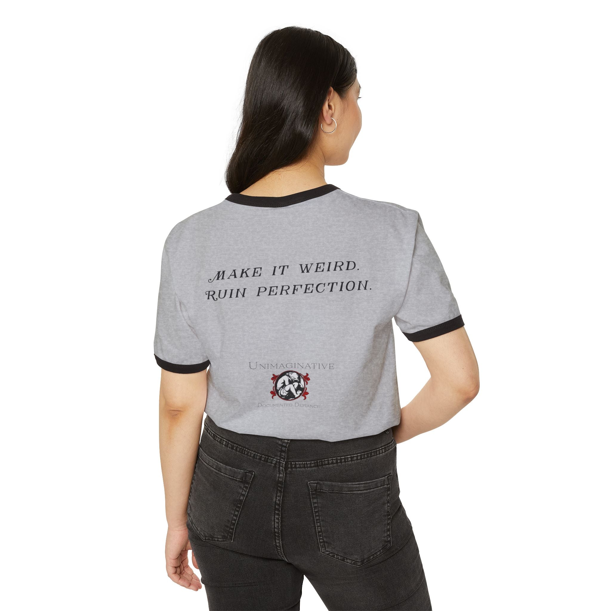 Art Supply Hoarder Unisex Ringer T-Shirt