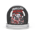 Merry Little Menace Christmas Snow Globe