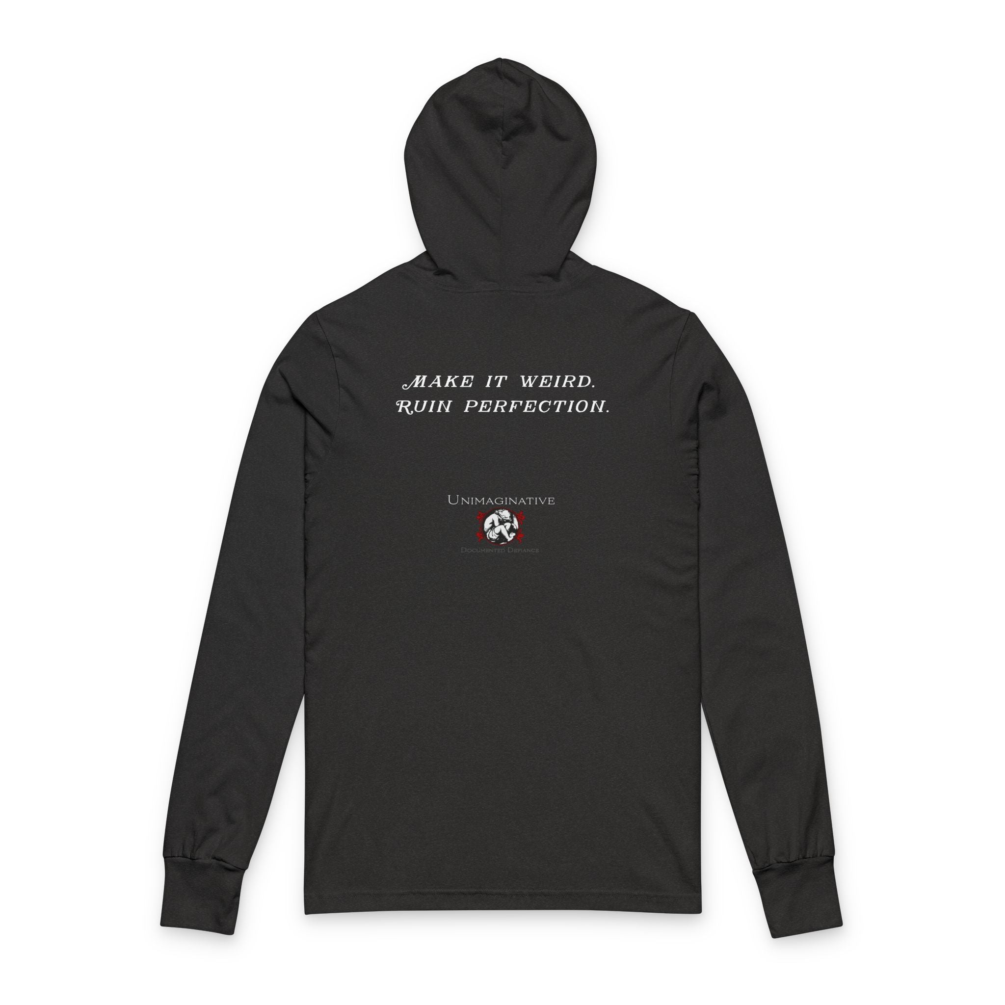 “Degenerate Artist” Unisex Hooded Long Sleeve Tee