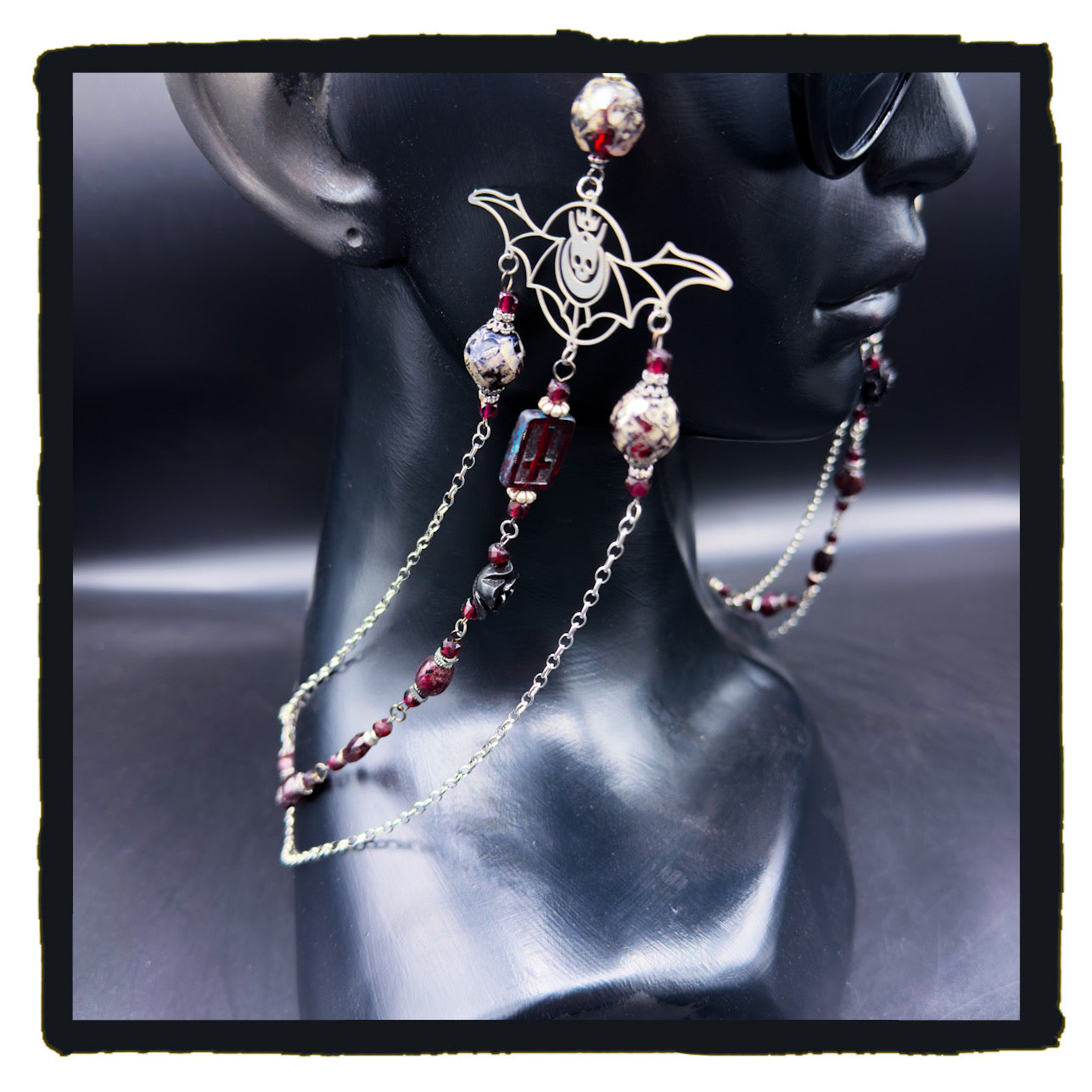 On The Devil’s Wings eyewear chain