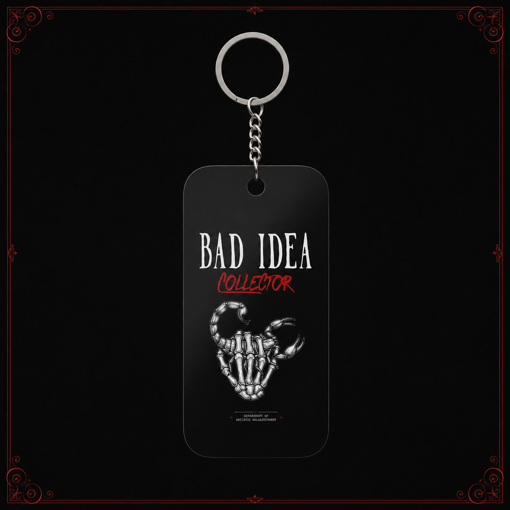 Bad Idea Collector Keychain Charm