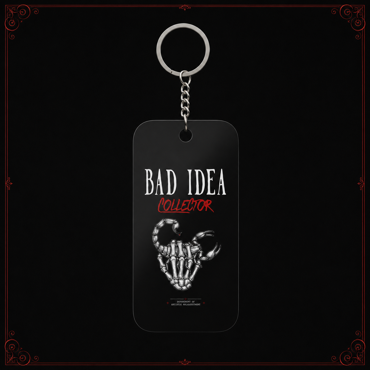 Bad Idea Collector Keychain Charm