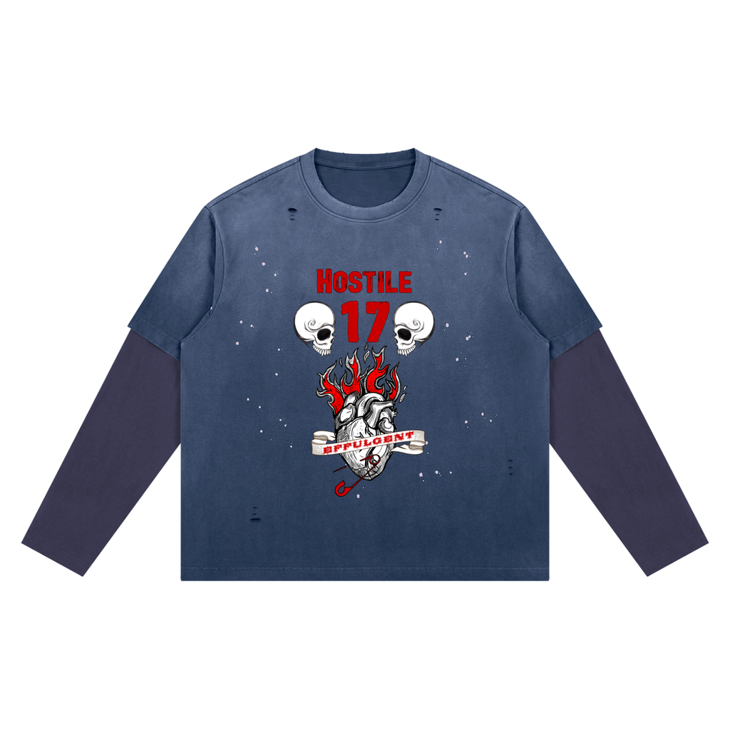 Additional product image of Unimaginative Spike Effulgent vintage-wash long-sleeve tee