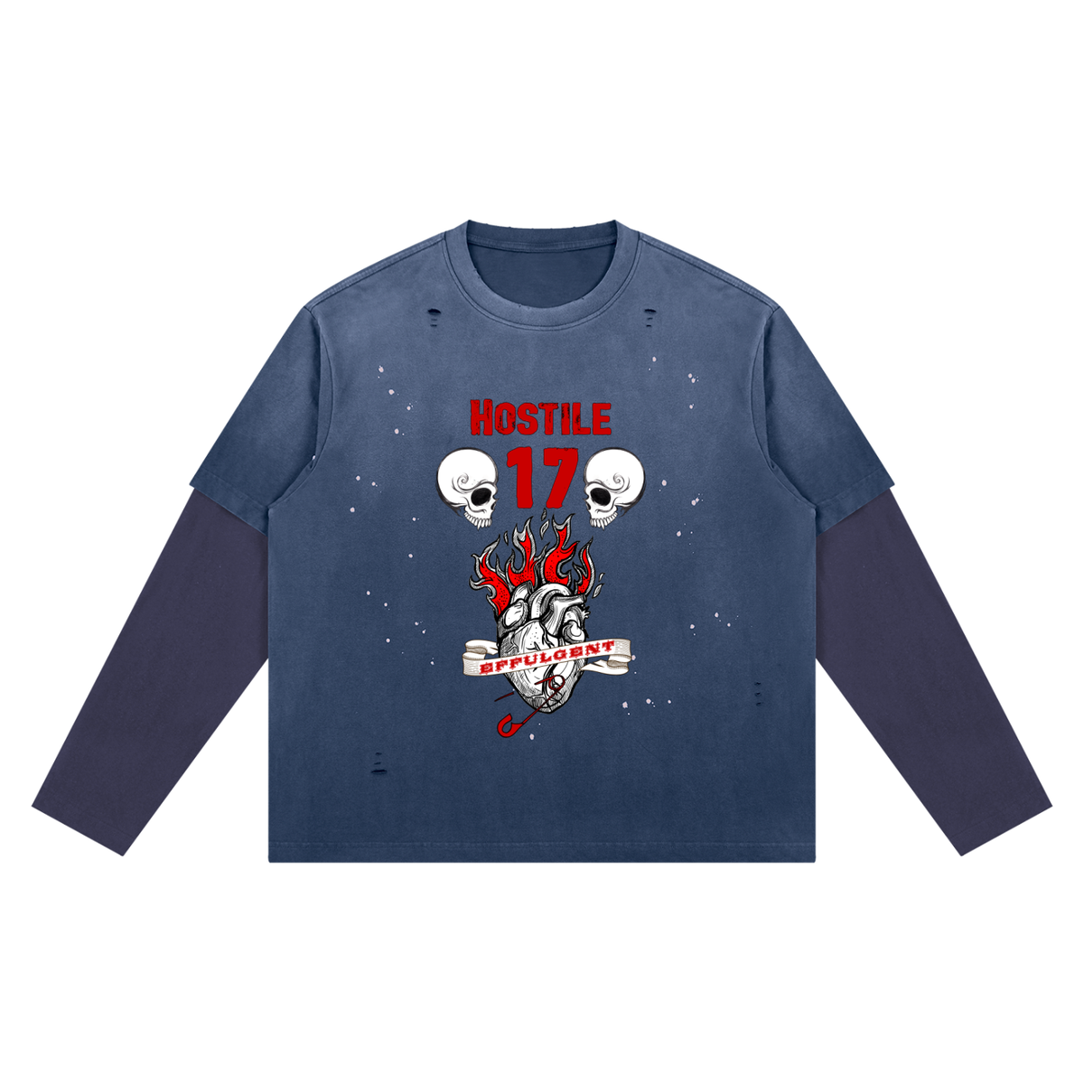 Additional product image of Unimaginative Spike Effulgent vintage-wash long-sleeve tee