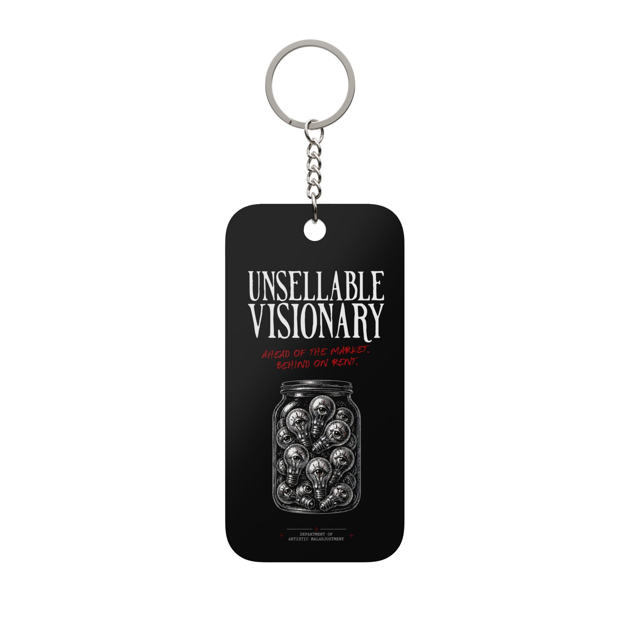 Unsellable Visionary acrylic keychain charm from Unimaginative