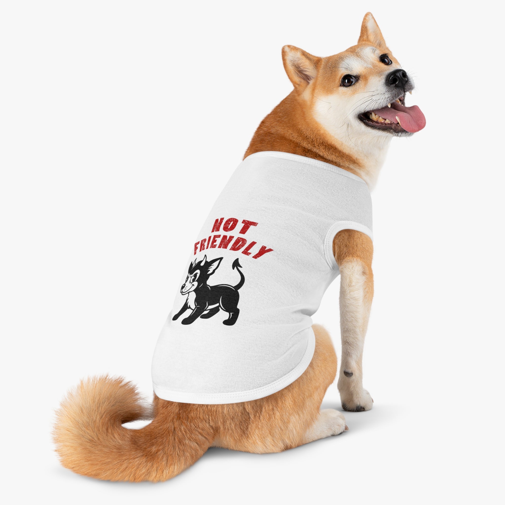 Pet Tank Top “Not Friendly”