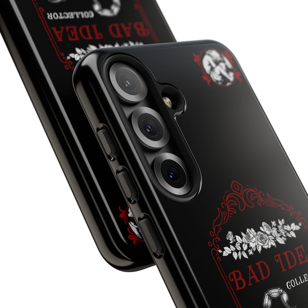 Phone Case — "Bad Idea Collector" Skeleton Heart Protective Case