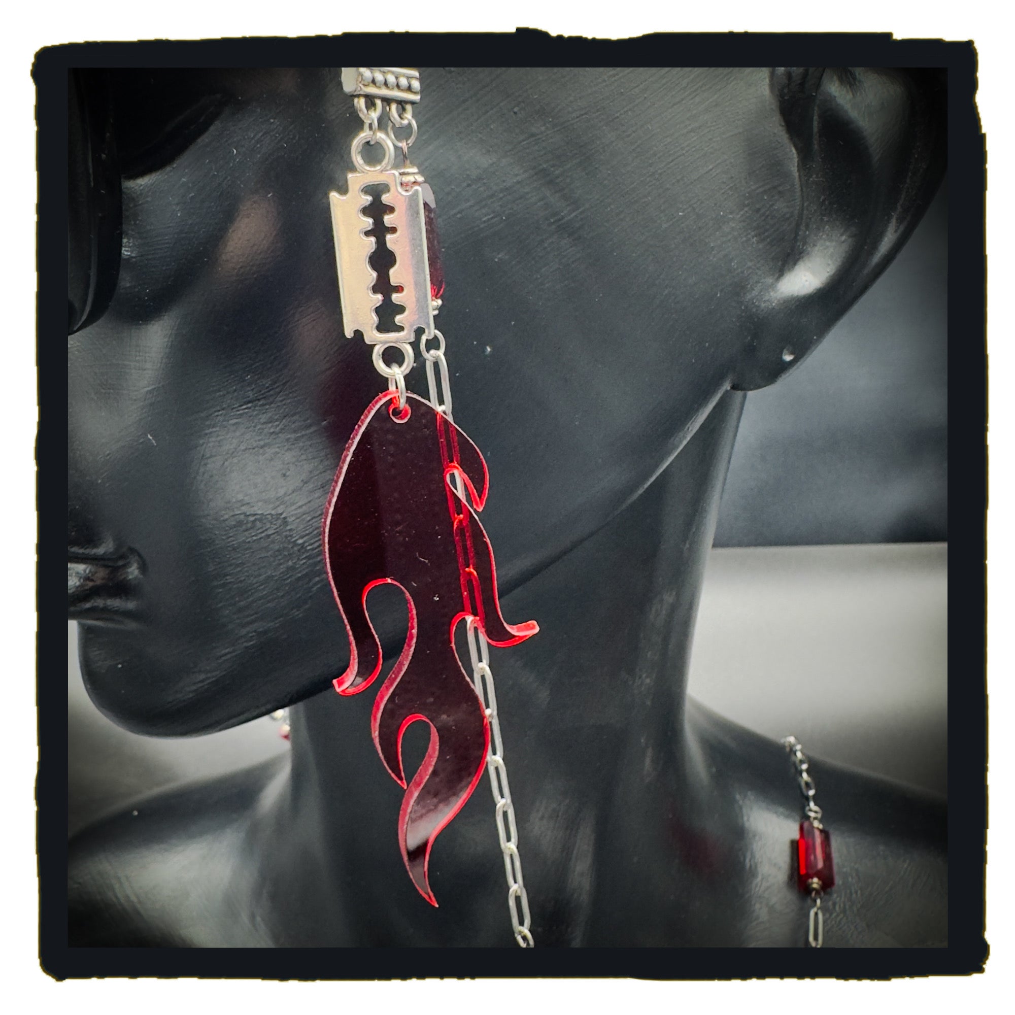 Licking Like Flames eyewear chain