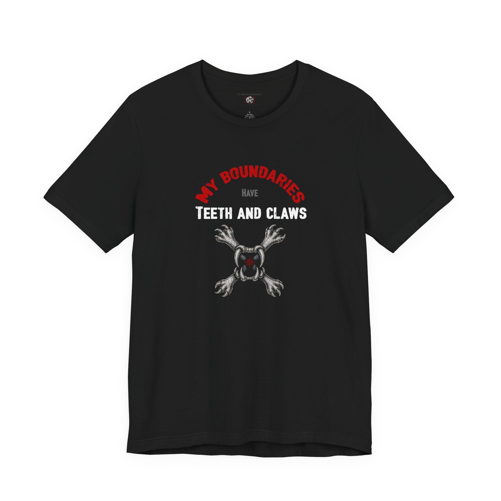 “Boundaries” Unisex Jersey Short Sleeve Tee