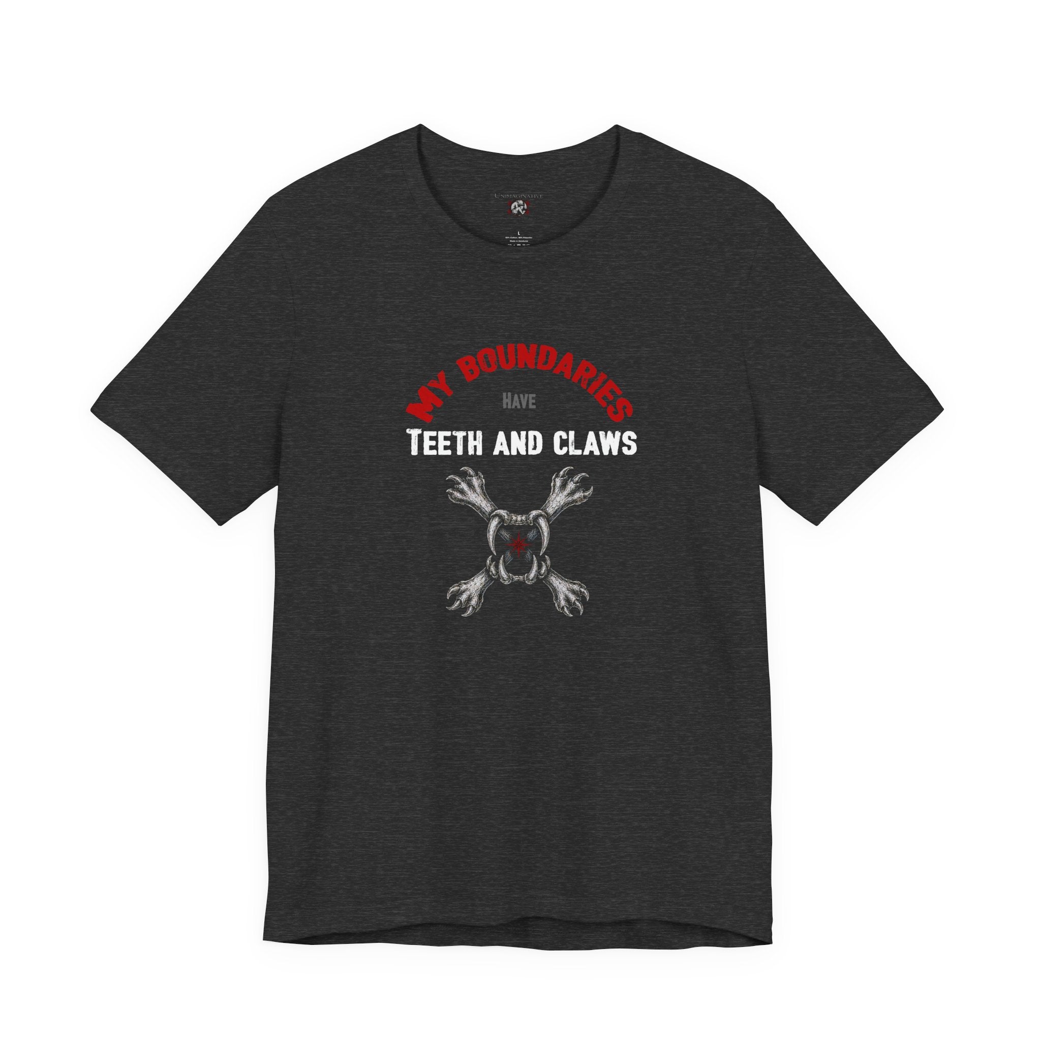 “Boundaries” Unisex Jersey Short Sleeve Tee