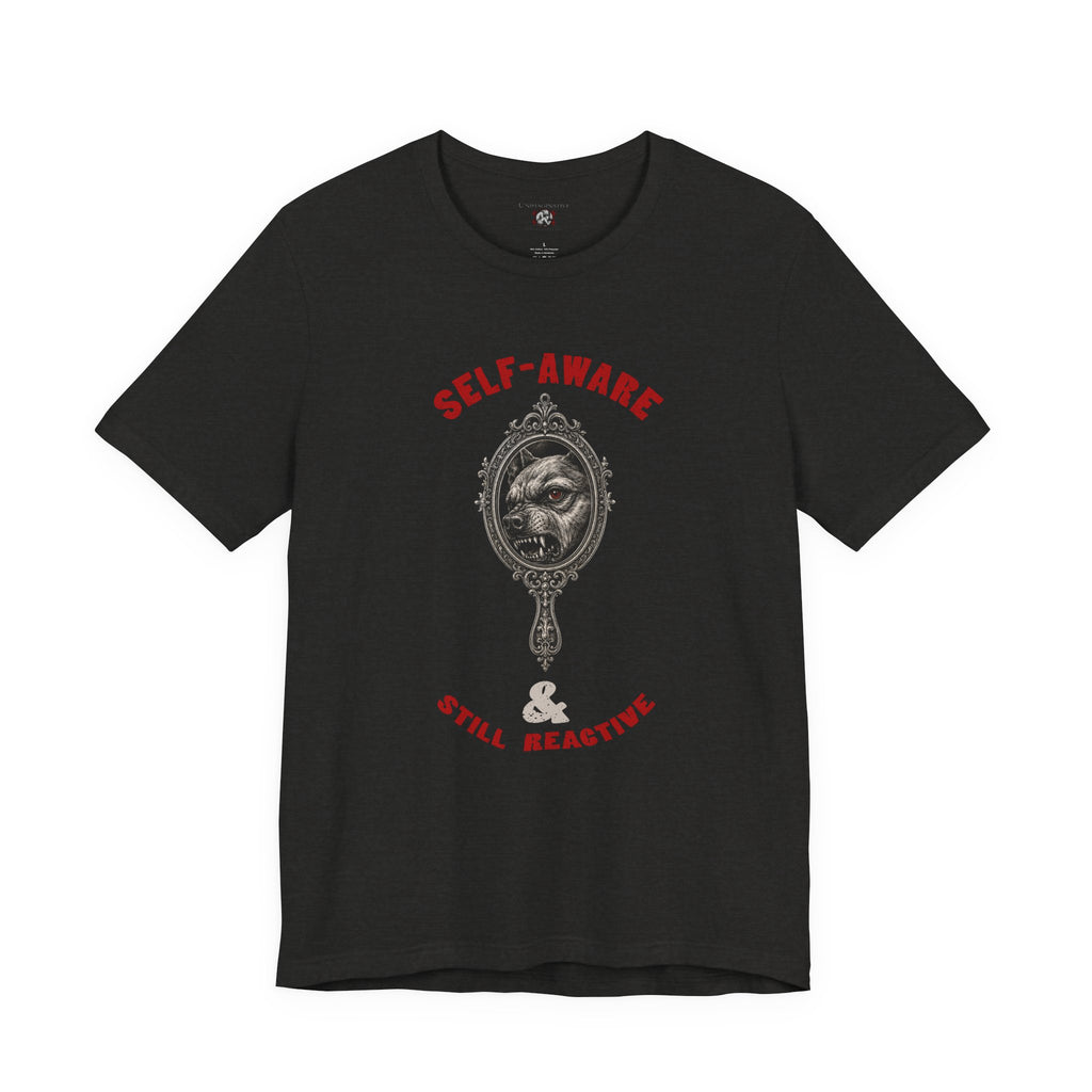 “Self-Aware” Unisex Jersey Short Sleeve Tee