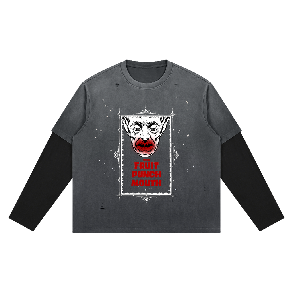 Additional product image of Unimaginative The Master vintage-wash long-sleeve tee
