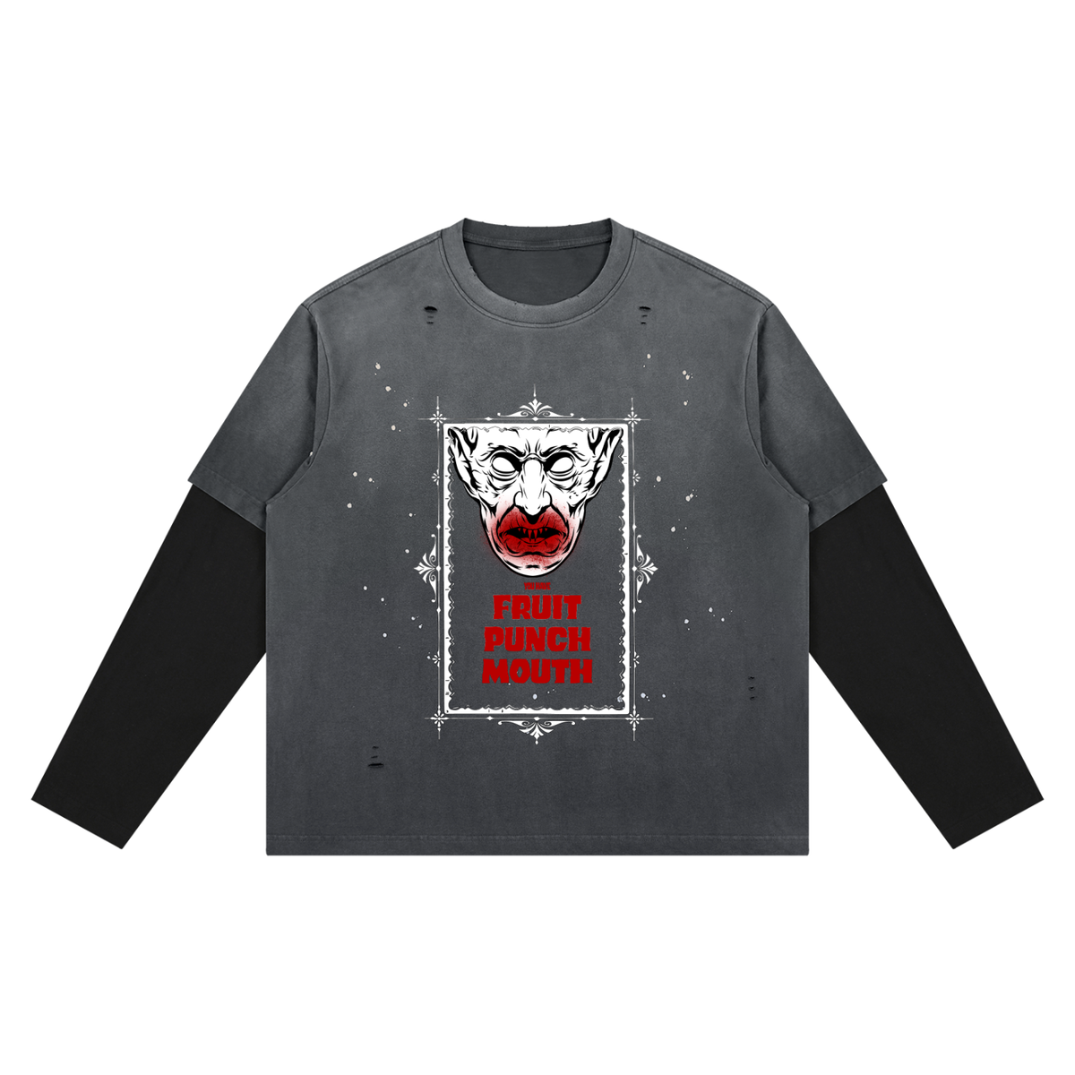 Additional product image of Unimaginative The Master vintage-wash long-sleeve tee