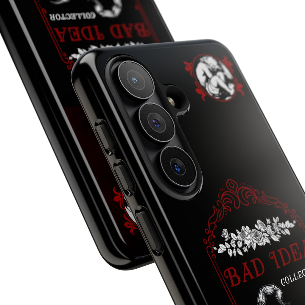 Phone Case — "Bad Idea Collector" Skeleton Heart Protective Case