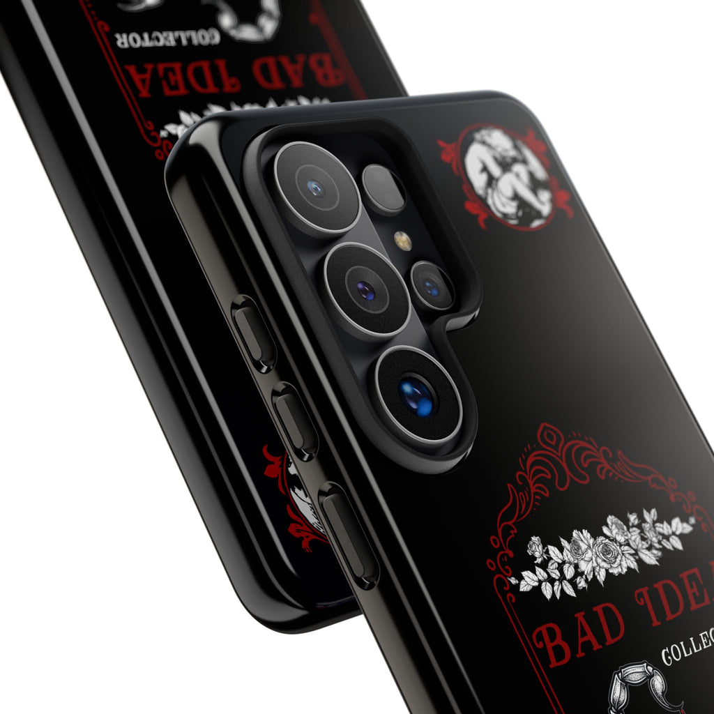 Phone Case — "Bad Idea Collector" Skeleton Heart Protective Case