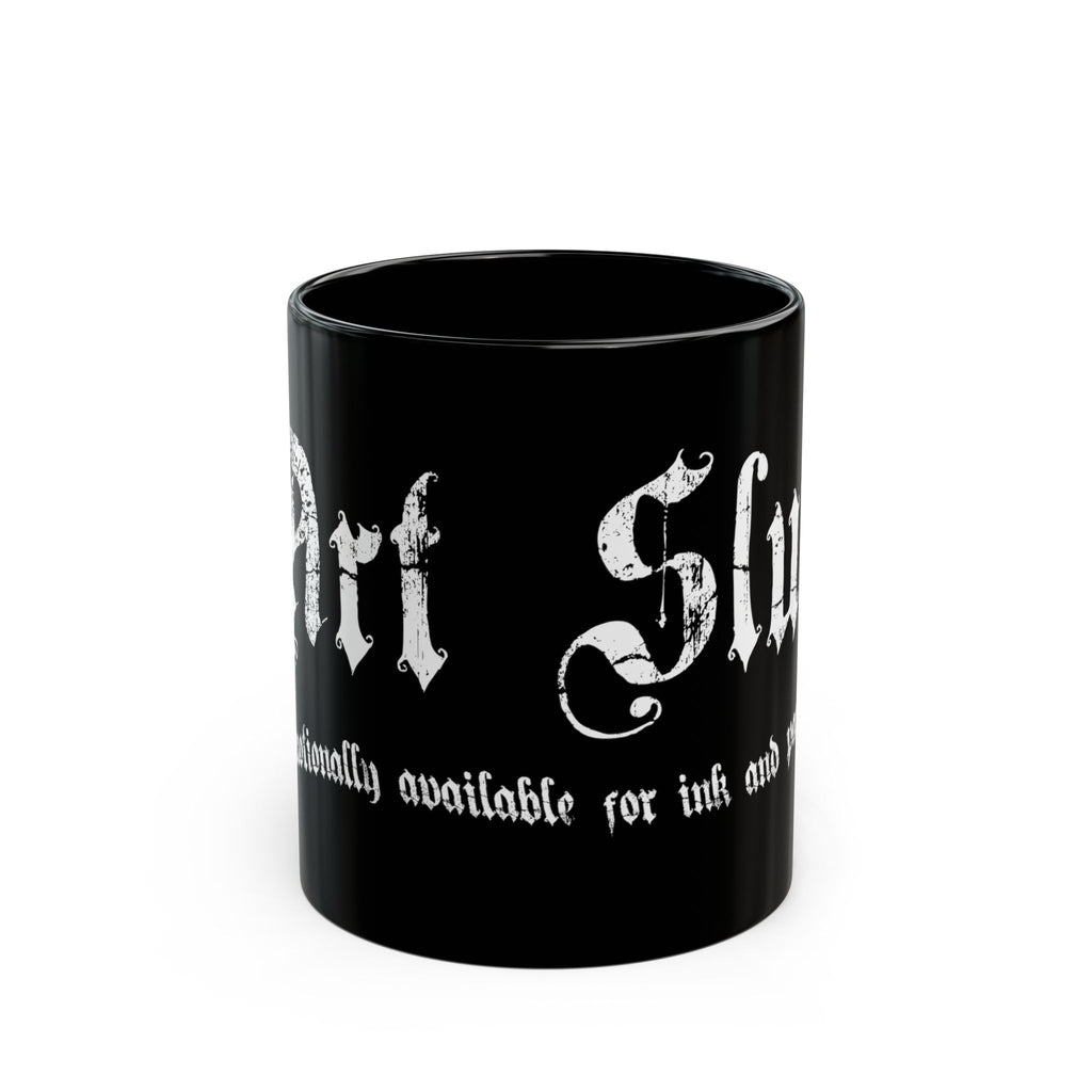 'Art Slut' Black Coffee Mug – (11oz/15oz)