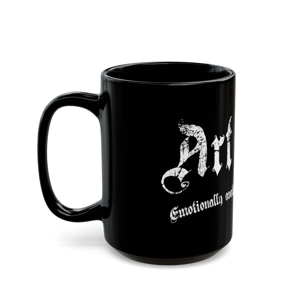 'Art Slut' Black Coffee Mug – (11oz/15oz)