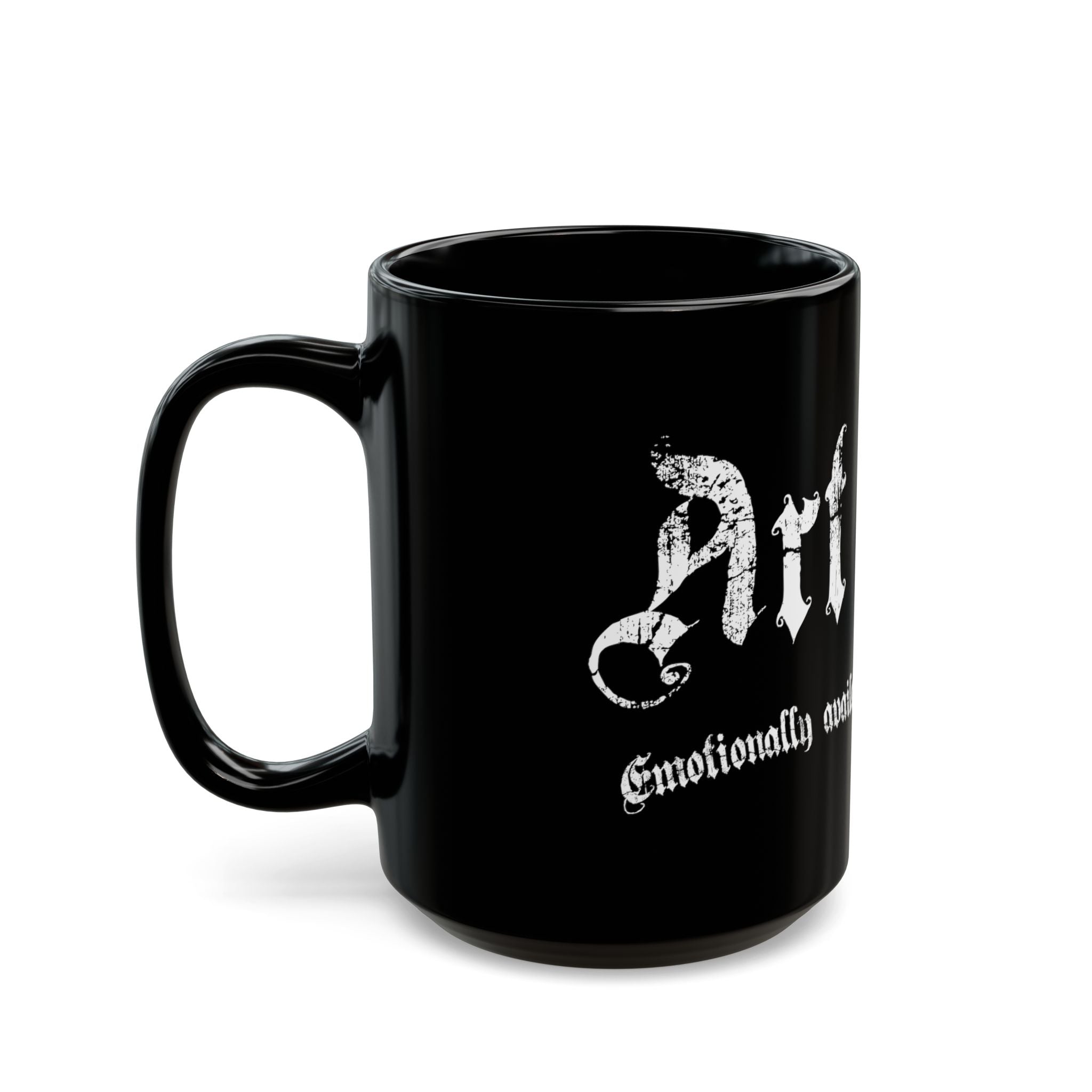 'Art Slut' Black Coffee Mug – (11oz/15oz)