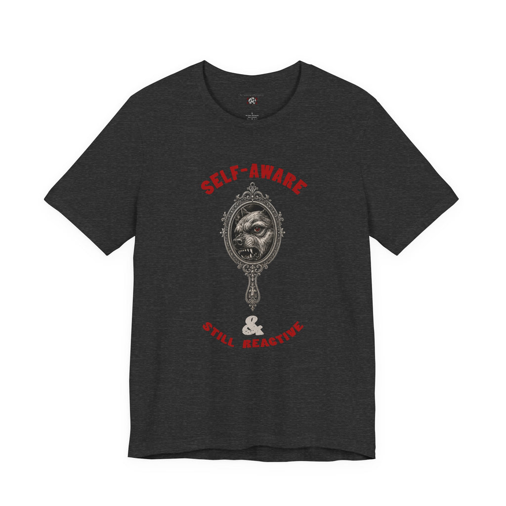 “Self-Aware” Unisex Jersey Short Sleeve Tee