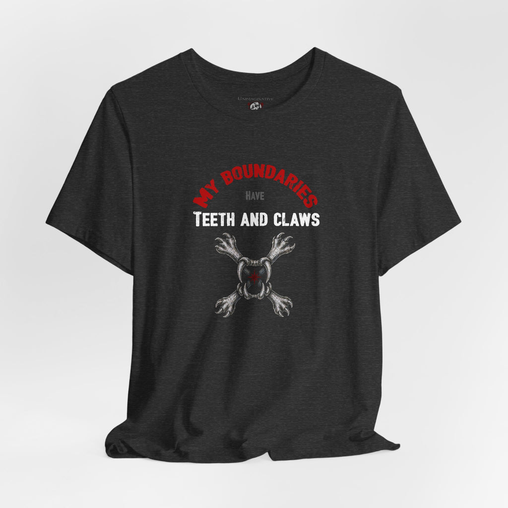 “Boundaries” Unisex Jersey Short Sleeve Tee